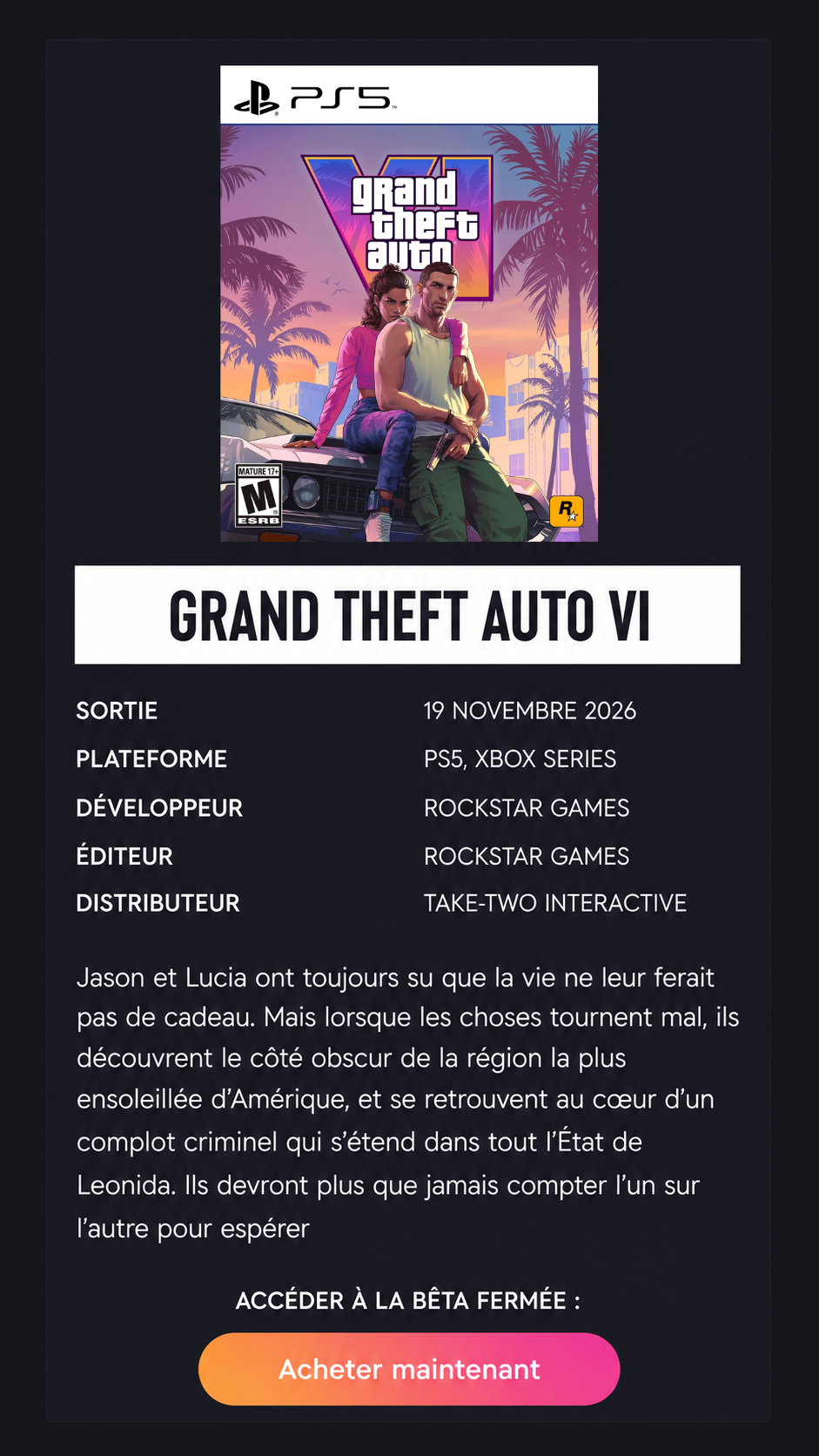 GTA VI
